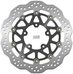 Ng Front Brake Disc Kawasaki Z1000sx '19-21 Z1000 '07-20 300x80x5.5mm 5x10.5mm Wave Floating Aluminum Center