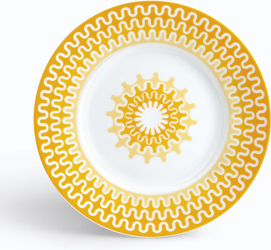Ιωνία Illusion Πιάτο Γλυκού Κίτρινο 23.5cm Ιωνία Illusion Πιάτο Γλυκού Κίτρινο 23.5cm