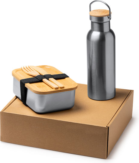 Lunch Box Plastic Thermo Beige