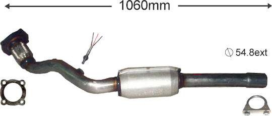 Americat Komplett Katalysator Audi Td.02-403 Td.02-403