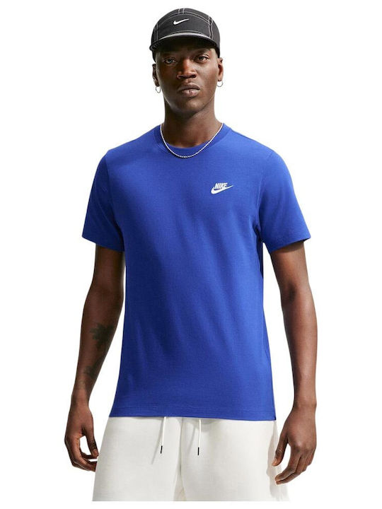 Nike Sportswear Club Athletic T-shirt Blue