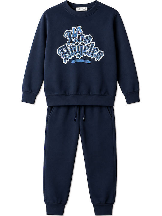 Nek Kids Wear Παιδικό Σετ Φόρμας Μπλε
