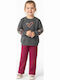 Kids Tracksuits Anthracite/Rotten Apple 2 Pieces