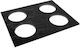 Espiel Schneidebrett Marmor Schwarz 32,5x26,5cm
