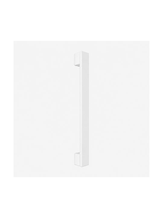 Viometale Front Door Handle White Matte
