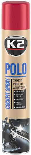 K2 Spray Polieren Für Innenraum Kunststoff Dashboard 750ml Kirsche