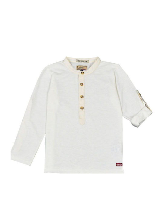 Sommer-Kinderbekleidungsset 2 Stück Hellcreme Bright White