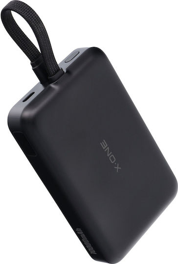 X-One Orbit Magcharge MagSafe Външна батерия 10000mAh 15W с USB-C порт Черна