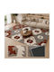 My Home Luxury Covor Antiderapant Dreptunghiular Textură Moale 120x180cm