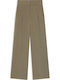 Women's Pantaloons with Elastic Khaki