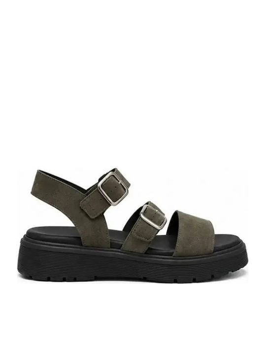 Commanchero Original Women's Flat Sandals Khaki