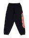 Pantaloni De Trening Cu Elastic Negru