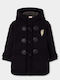 Kids Montgomery Coat Short Black