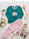 Nina Club Kids Winter Petrol Pyjamas