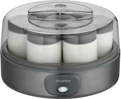 Severin Yogurt Maker with Jars 200ml Beige 18W