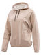 Women's Sweatshirt Hooded Beige