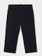 Kinderhose Chino Schwarz Stretch