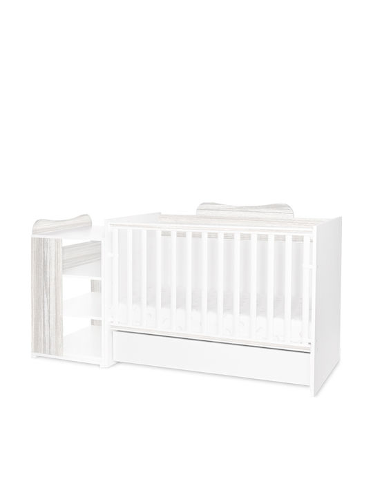 Lorelli Трансформираща Кошара White Artwood Сива
