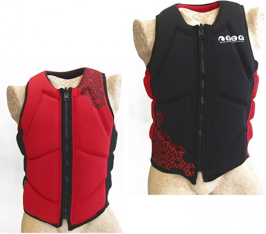 Sck Impact Reversible Life Jacket Neoprene Water Sports Red