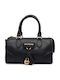 Leather Women's Shoulder Bag Black