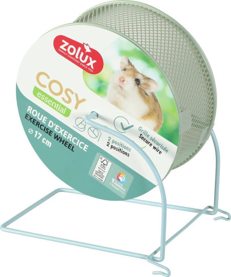 Trixie Zolux Bază Metalică Pentru Roată De Hamster Cosy 17 Cm Albastru Verde