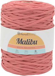 Malibu Cord Yarn 200g Polyester Light Pomegranate