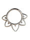 Silver And More Обеца Кръгче за Нос от Титан 8 x 1.2mm
