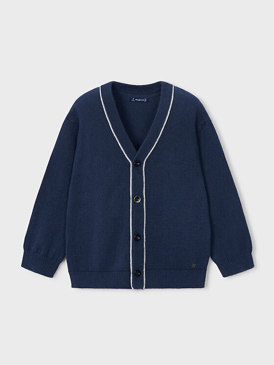 Mayoral Cardigan Pentru Copii Tricotat Albastru
