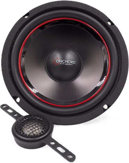 Conchord SP6 Autolautsprecher Set Diairomena 6.5" mit 125W RMS (2 Weg)