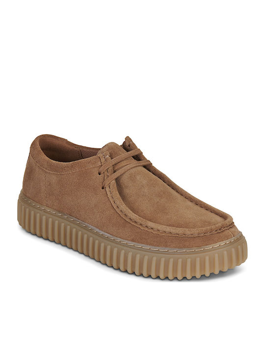 Clarks Torhill Lo Ανδρικά Casual Παπούτσια Καφέ