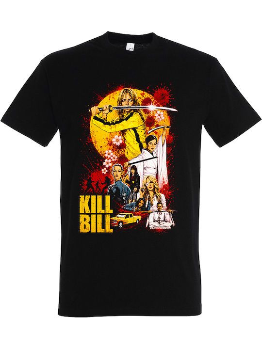 Мъжка Тениска Черна Щампа Kill Bill Dp9205