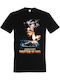Tricou Bărbați Negru Cu Imprimeu Shutter Island Dp9155
