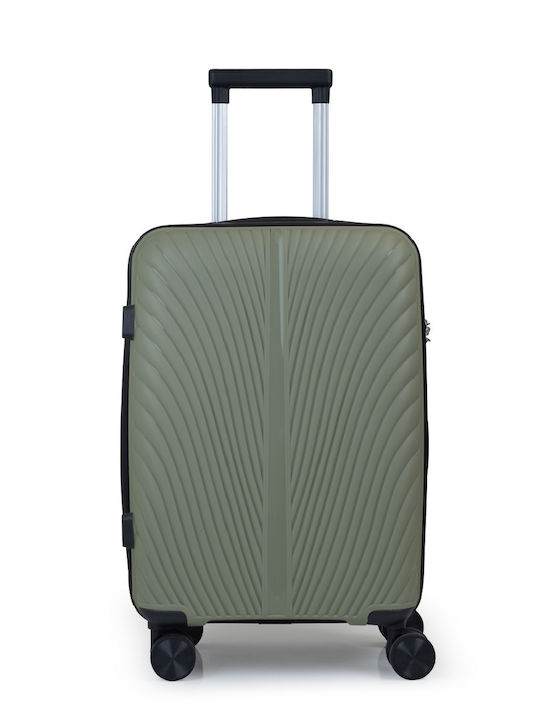 Green Valiză de Călătorie de Cabină Dură Green cu 4 Roți Înălțime 56 cm Green Valiză de Călătorie de Cabină Dură Green cu 4 Roți Înălțime 56 cm