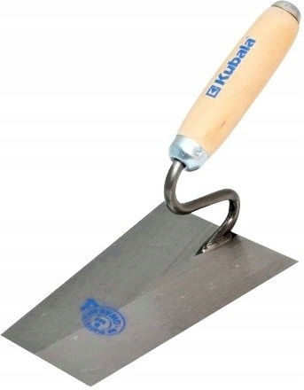 Kubala Metallic Trowel 180x120mm with Wooden Handle 0806