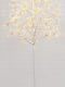 Illuminated Christmas Decorative Tree 120cm Outdoor Electric White Tree