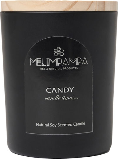 MeliMpampa Aromatic Soy Candle In Jar With Candy Scent 205gr AR KE CANDY B205 MeliMpampa Aromatic Soy Candle In Jar With Candy Scent 205gr AR KE CANDY B205
