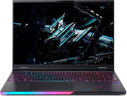 Acer Predator Helios 16 AI 16" OLED QHD+ 240Hz (Ultra 9-275HX/32GB/1TB SSD + 1TB SSD/GeForce RTX 5090/Fără sistem de operare) (Tastatură US)