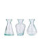 Set 3 Vaze Din Sticlă 7x11cm