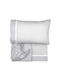 Ninetta Bebe Baby Sheets Crib Cotton Grey Set 70x140cm 3 Pieces