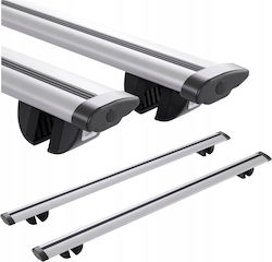 Amos Μπάρες Οροφής Αλουμινίου για Opel Monterey 3D 1993-1997 Ασημί Amos Μπάρες Οροφής Αλουμινίου για Opel Monterey 3D 1993-1997 Ασημί