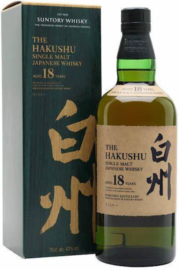 Hakushu Сингъл малц Уиски 18 Годишно 700ml