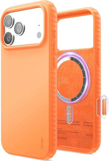 Elago Back Cover Σιλικόνης Πορτοκαλί (iPhone 17 Pro Max)