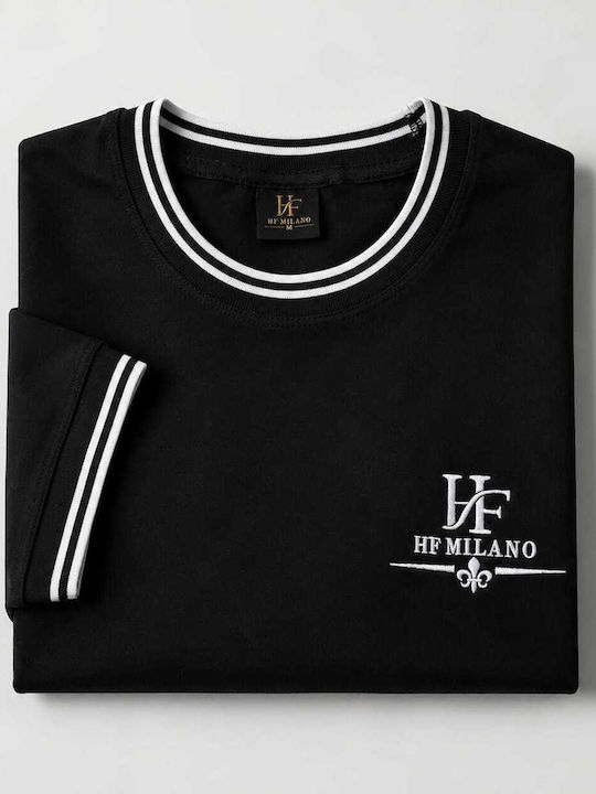 HF Milano Premium Herrenblusen Kurzarm T-Shirts...