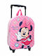 Vintage Lovers School Backpack For Elementary Pink 26 x 11 x 33cm