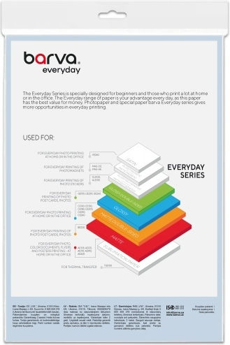 Barva Photo Paper Ip-be220-175 Everyday Double-sided Matte 220 G/m² A4 20 Sheets