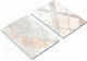 Tulup Set Marble Chopping Board 52x40cm 2 Pieces