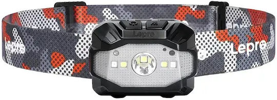 Lepro Rechargeable LED Headlamp IPX4 with Maximum Brightness 600lm