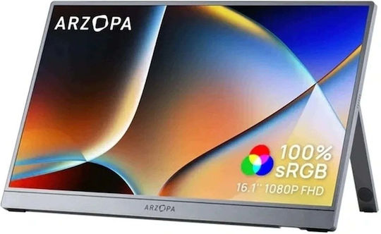 Z1C HDR Portable Monitor 16.1" FHD 1920x1080 Grey