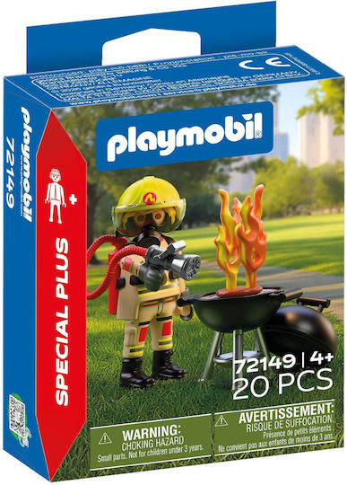 Playmobil Special Plus Firefighting Operation for 4-Year-Olds