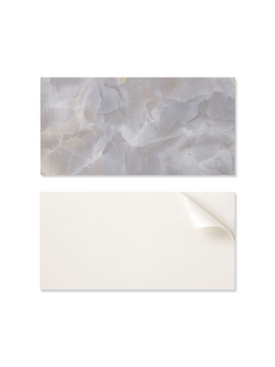 Set Of Vinyl Tiles Living Room Self Adhesive Design Natural Stone 6x60x30 Cm